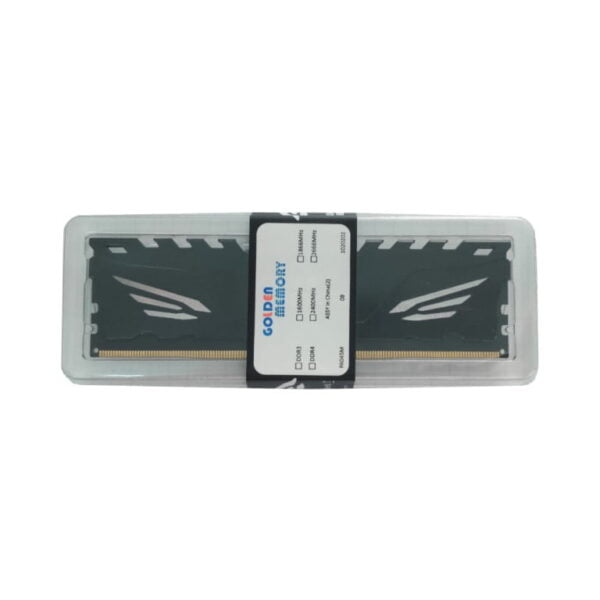 DDR4 8GB 2400MHz Golden Memory RAM With Heatsink - Εικόνα 2