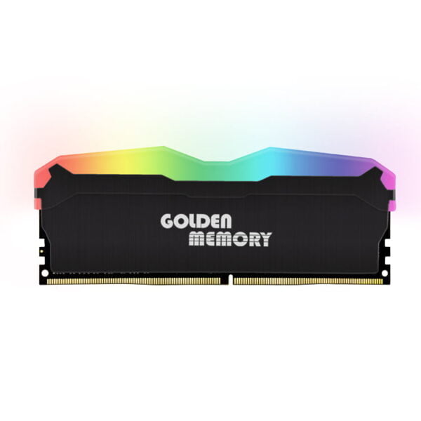 DDR4 8GB 3000MHz Golden Memory RAM RGB With Heatsink