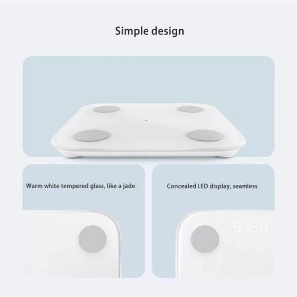 Έξυπνη κλίμακα Xiaomi Mi 2 Ισορροπία Υγεία Σωματικό Λίπος ΔΜΣ Βάρος - Εικόνα 5