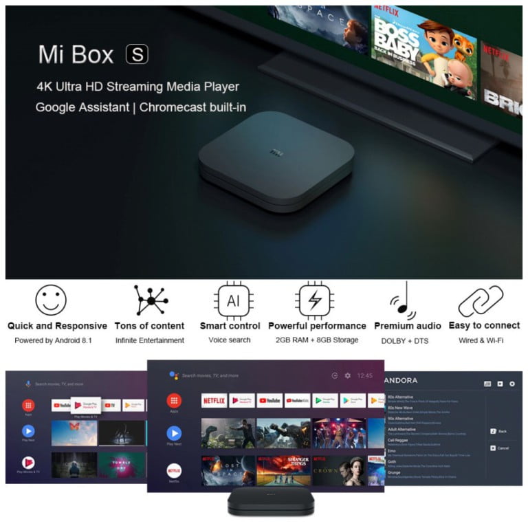 TV Box Android Xiaomi 4K-2