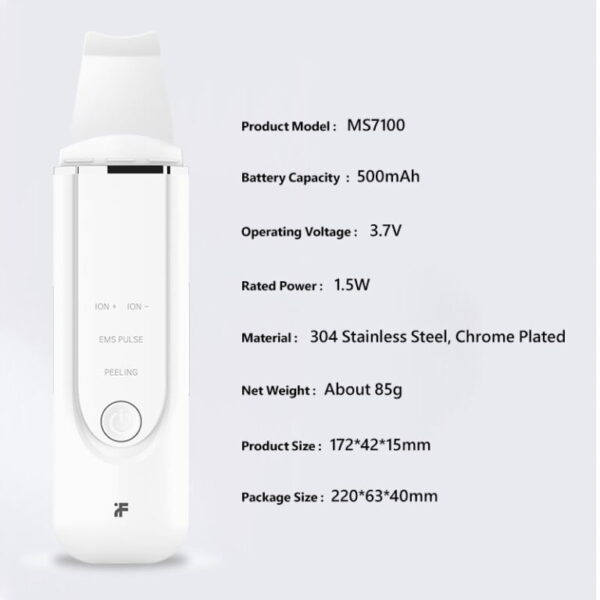 Ultrasonic Cleaner Xiaomi inFace MS7100 Skin Purifier Face Peeling - Image 3