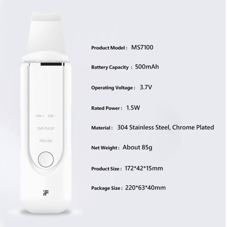 Ultrasonic Skin Scrubber Xiaomi inFace MS7100