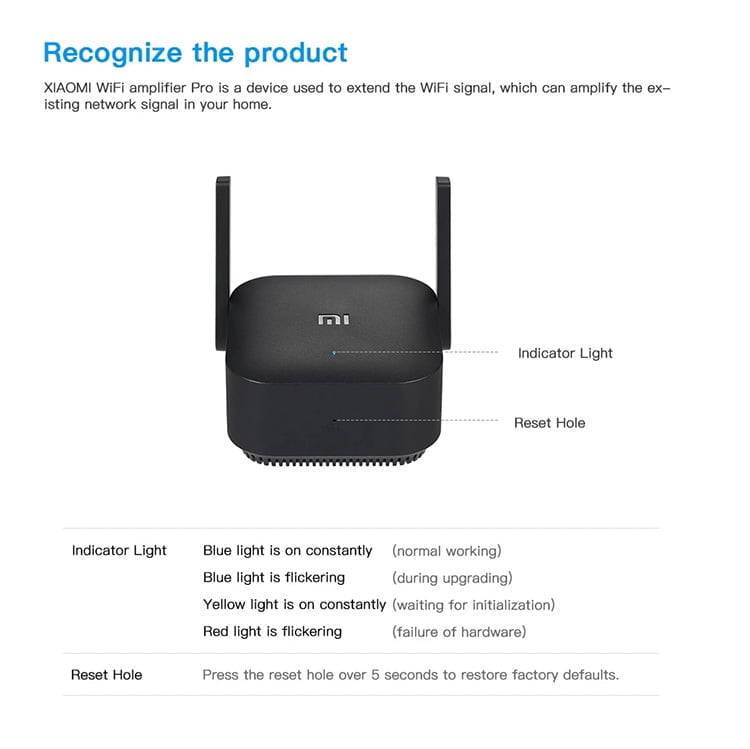 WiFi Signal Booster Xiaomi Mijia 300M Pro