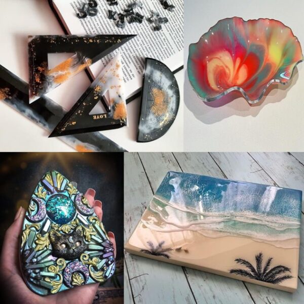 透明环氧树脂 1L Starter Kit Art Resin & 固化剂