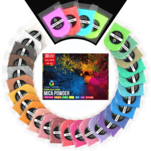 Mica Powder Ultimate 30 Colours Pigment Powder Set