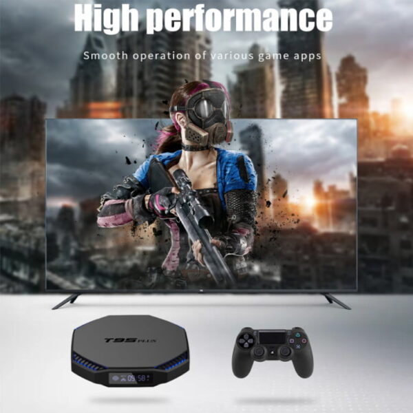 T95 PLUS TV Box Android 11 8K Quad Core 8GB 64GB RK3566