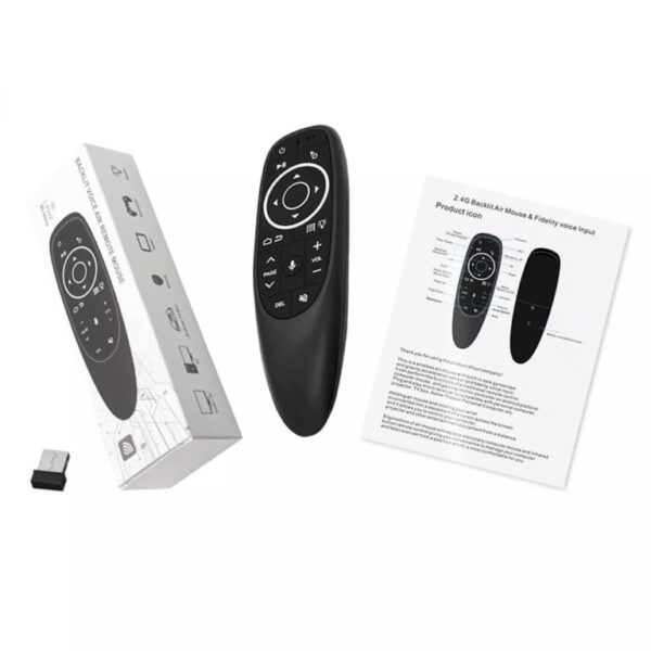 Air Mouse Wireless G10S Pro Voice for Android TV Backlit Remote Control