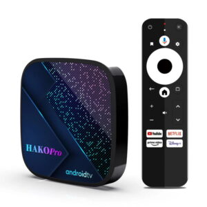 Hako Pro 4 GB 32 GB Amlogic S905Y4-B Google-zertifiziertes Android 11 4K-TV-Box