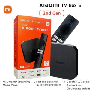 ТВ-приставка Xiaomi TV Box S Smart Mi 2-го поколения, четырехъядерный процессор 4K Dolby Vision HDR10+